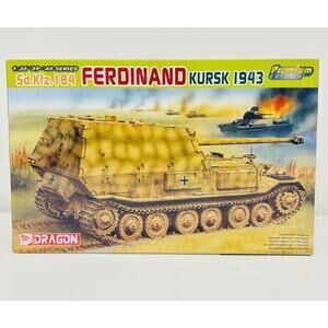 Dragon Sd.Kfz.184 Ferdinand Kursk 1943 1:35 Plastic Model Kit 6495 New Sealed